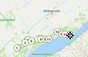 Trektocht Flevoland dag 4 - 15km